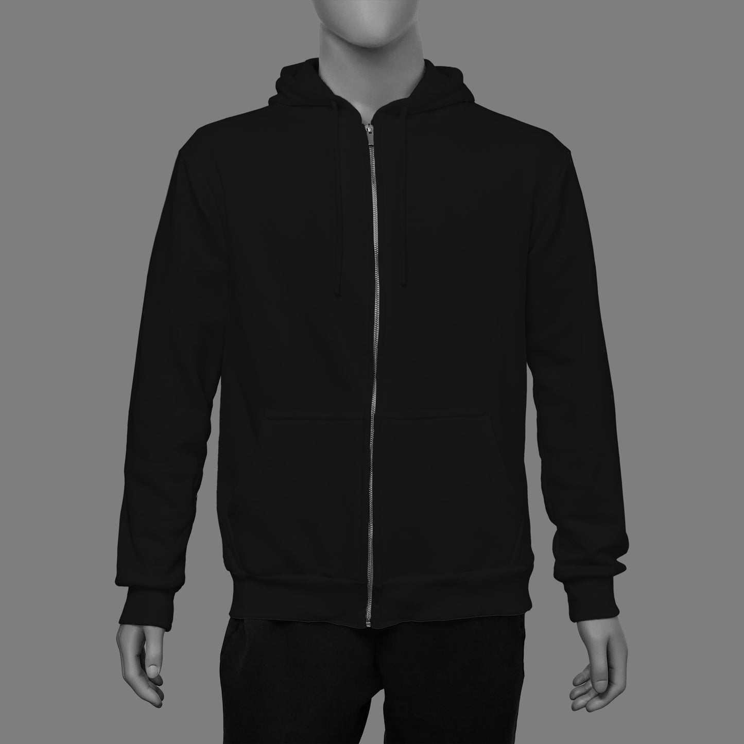 Toda Unisex Zipper Hoodie