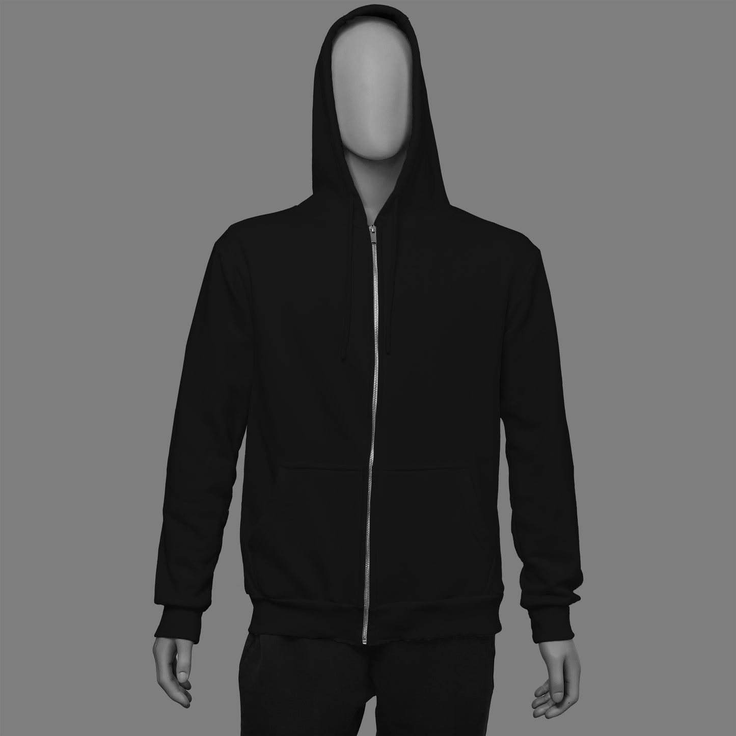 IndraSena Unisex Zipper Hoodie